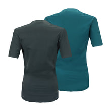 Load image into Gallery viewer, Reversible Base Layer: Grey / Teal (Women's) *XS & L only*