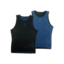 Load image into Gallery viewer, Reversible Sleeveless Base Layer: Black / Blue (Women&#39;s)
