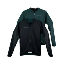 Load image into Gallery viewer, Reversible Slim Fit Long Sleeve Jersey: Black / Dark Green (Men&#39;s)
