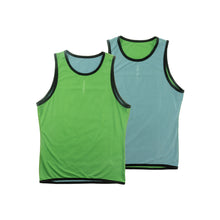 Load image into Gallery viewer, Reversible Sleeveless Base Layer: Green / Light Blue (Men&#39;s)
