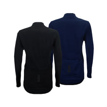 Load image into Gallery viewer, Reversible Long Sleeve Jersey: Black / Blue (Women&#39;s)
