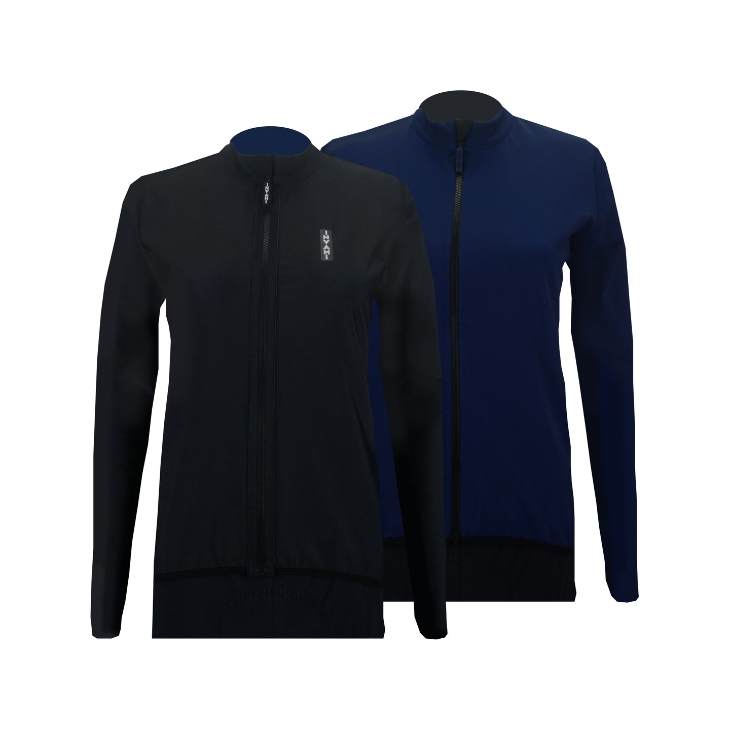 Reversible Long Sleeve Jersey: Black / Blue (Women's)