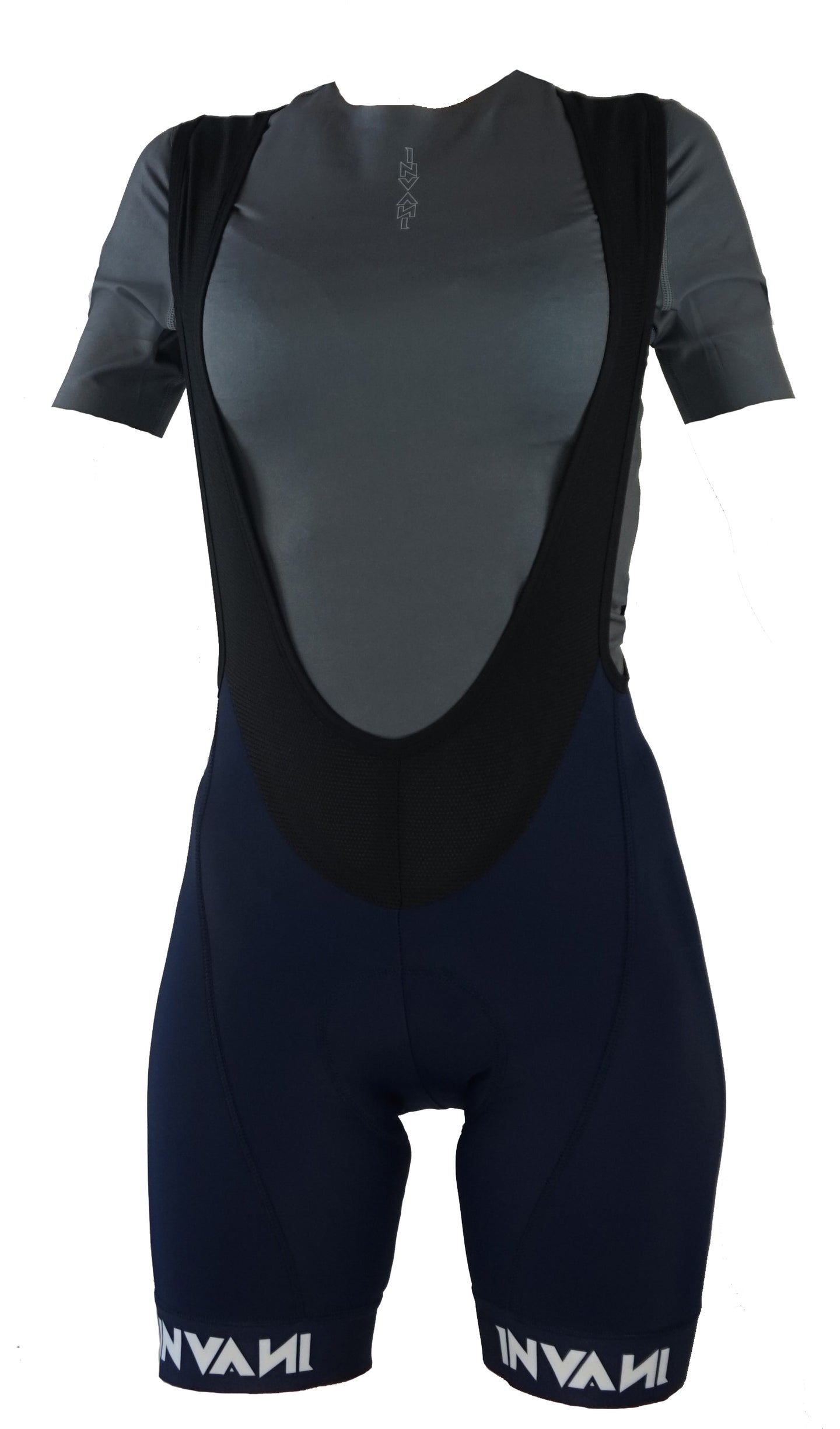 Women's Bib Shorts: Navy Blue