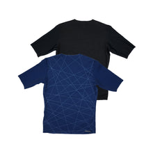 Load image into Gallery viewer, Cool Weather Reversible Base Layer: Black / Blue (Men&#39;s)
