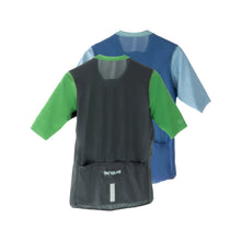 Load image into Gallery viewer, Slim Fit Reversible Jersey: Green / Light Blue (Men&#39;s)
