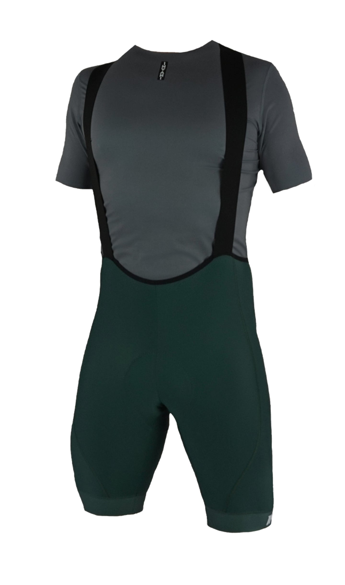 Men's Bib Shorts: Green