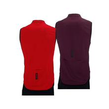 Load image into Gallery viewer, Reversible Gilet: Red / Burgundy (Men&#39;s)
