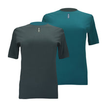 Load image into Gallery viewer, Reversible Base Layer: Grey / Teal (Women&#39;s)
