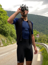 Load image into Gallery viewer, Reversible Sleeveless Base Layer: Black / Blue (Men&#39;s)
